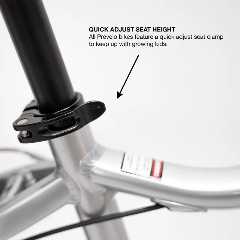 Prevelo Alpha One 14 Inch Kids Complete Bike Purple-3