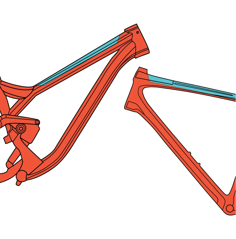 Mtb clear frame deals protection