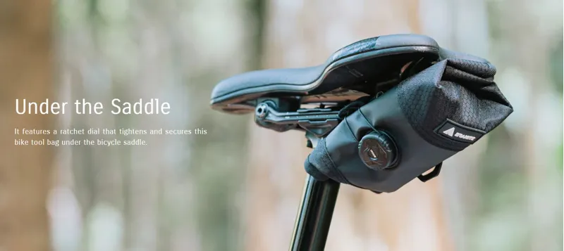 Granite Quiver Roll-Up Cycle Tool Bag Black-7