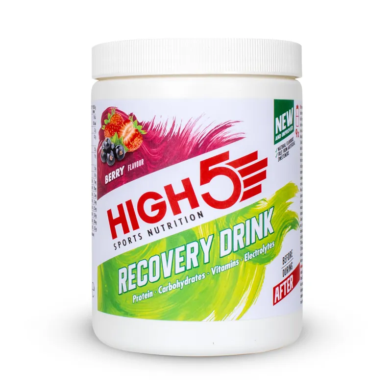 High5 Recovery Drink Tub 450g Various Flavours-1