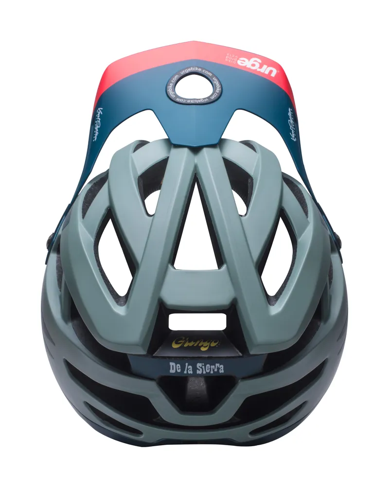 Urge Gringo De La Sierra Full Face MTB/Enduro Helmet Grey Blue S/M L/XL-3