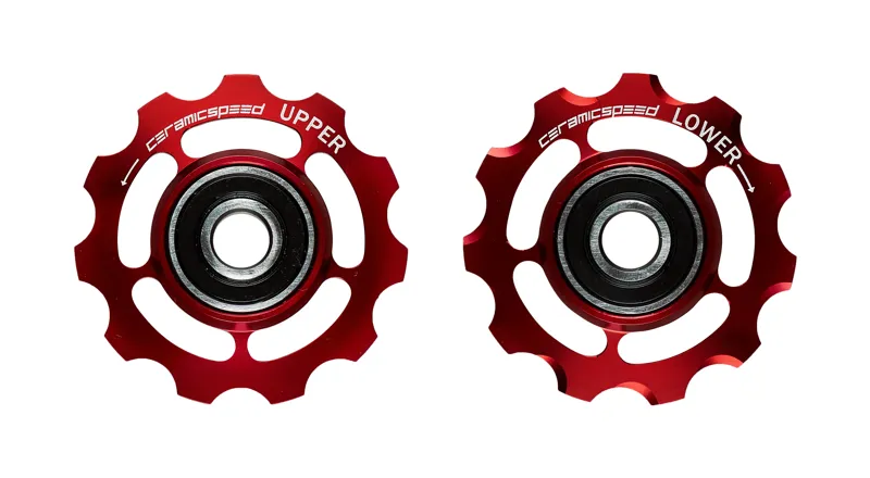 CeramicSpeed Shimano 11s Road Pulley Wheel Red