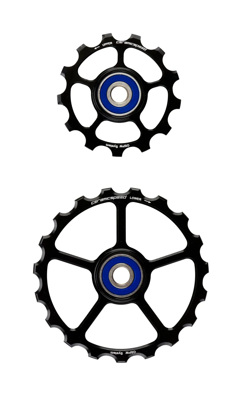 CeramicSpeed Oversized Pulley Wheels 13/19 tooth Black