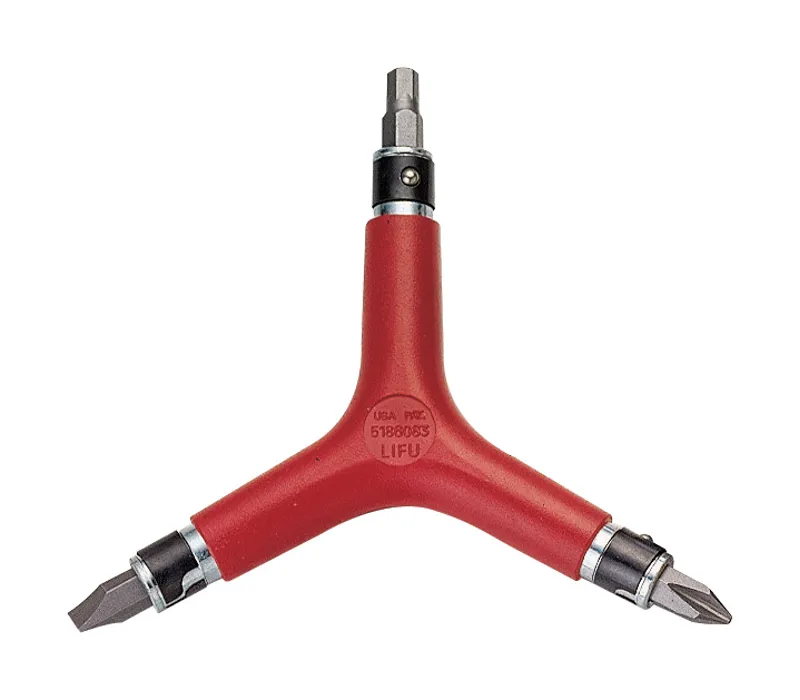 IceToolz 74A1 Y-Wrench Hex Key 6 in 1 Tool