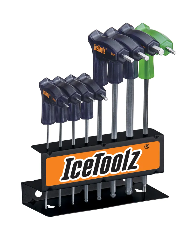 IceToolz 7M85 Pro Shop Hex And Torx Key Set 