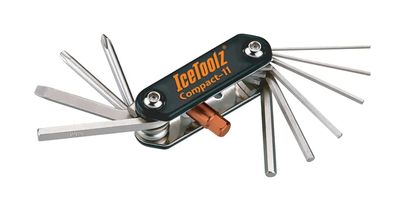 IceToolz 95A5 Compact 11 Function Bicycle Multi-Tool