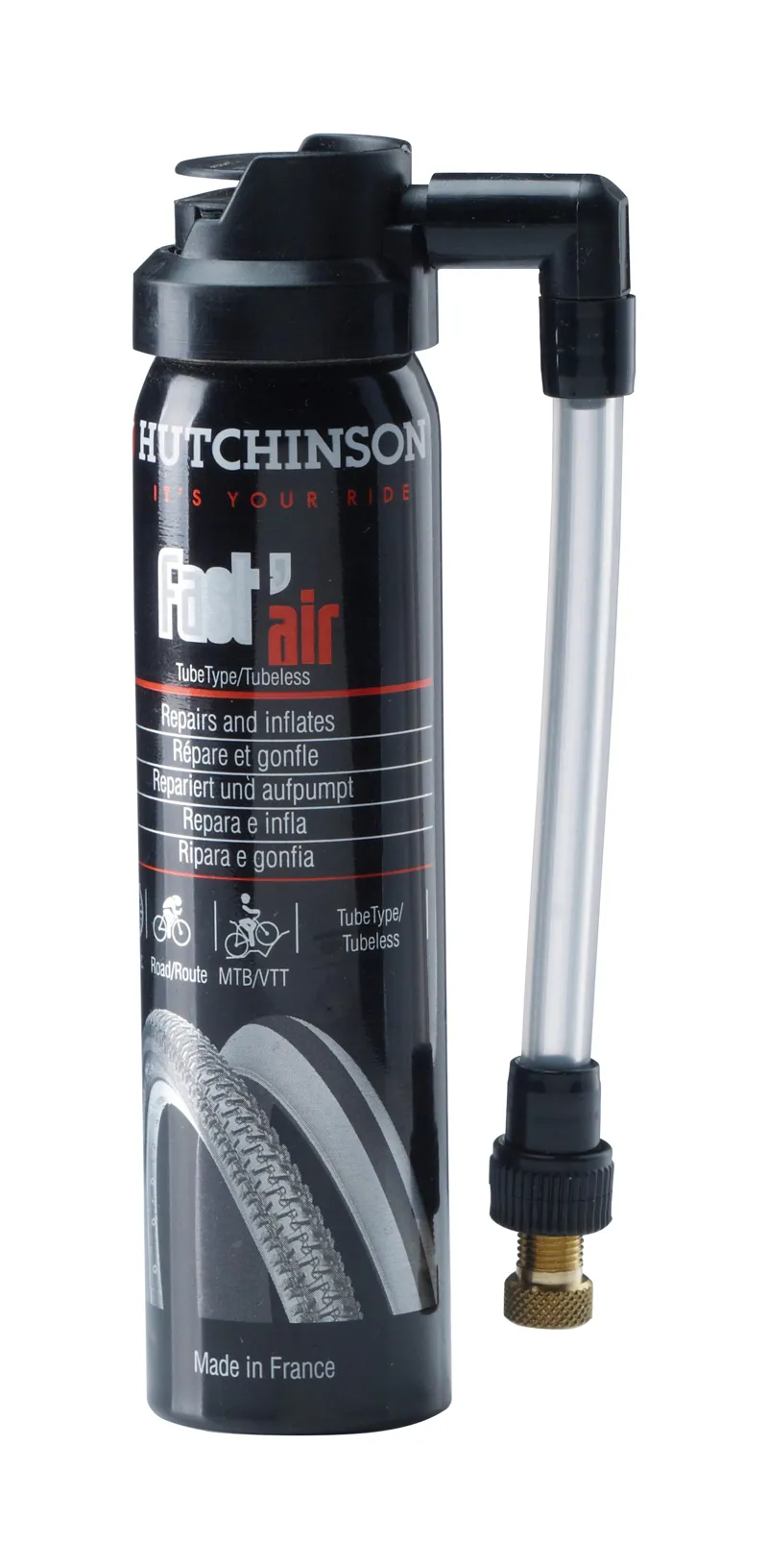 Hutchinson FastAir Sealant and Compressed Air 75ml