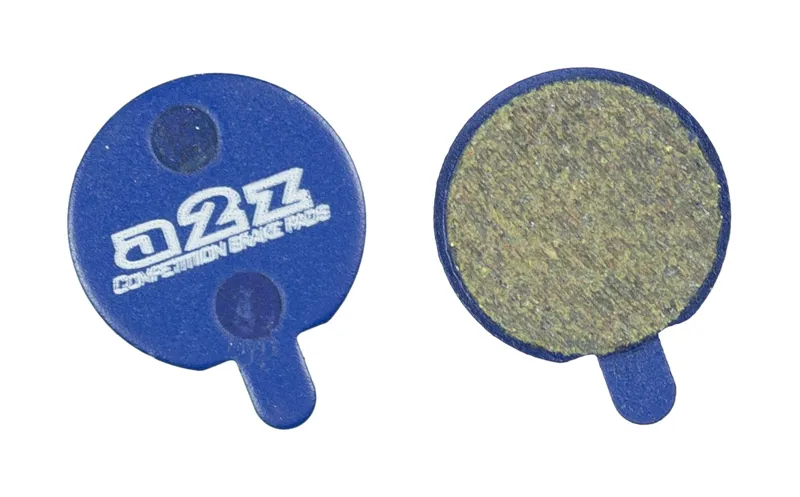 A2Z Fastop Zoom Mechanical Disc Pads Blue Organic