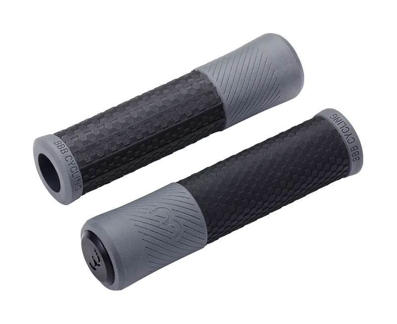 BBB Viper Handle Bar Grips Black/Grey 130mm - BHG-97