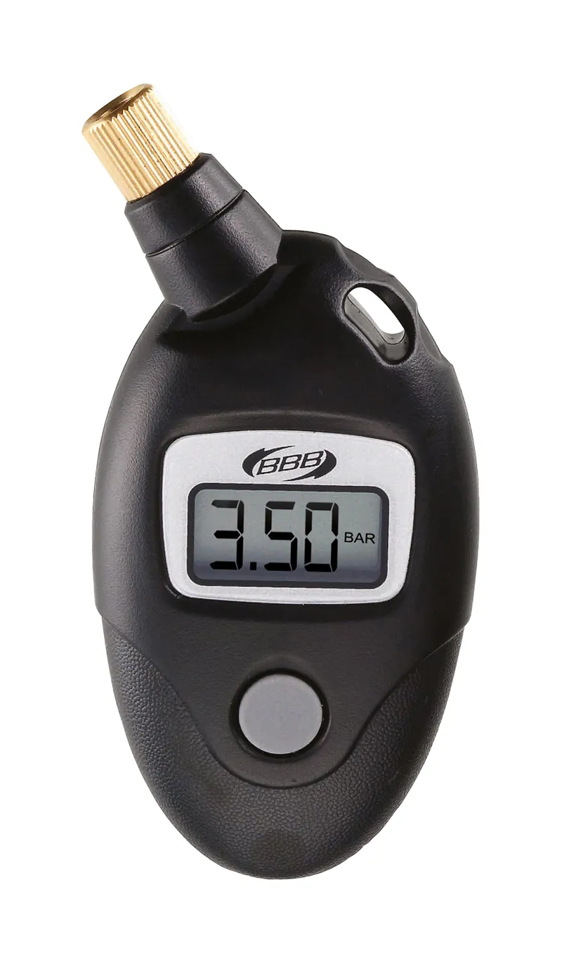 BBB Cycling Pressure Gauge With  Digital Display Black BMP-90