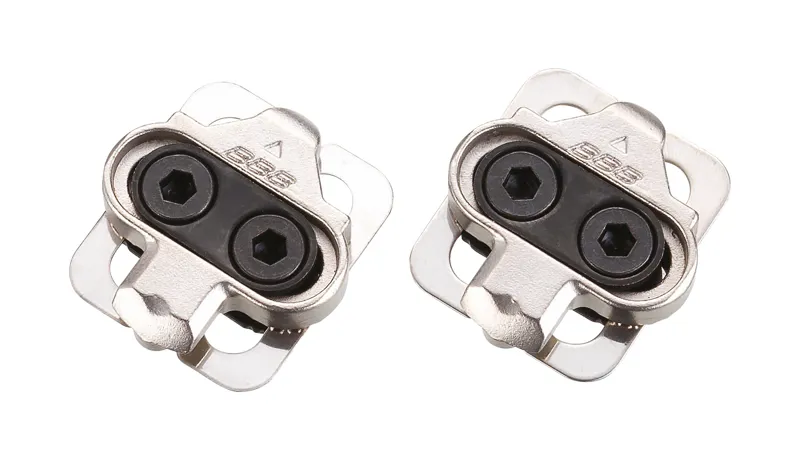BBB Click and Go SPD Cleats Silver Shimano Compatible BPD-01