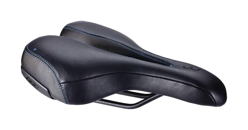 BBB SportPlus Unisex Ergonomic Active Cycling Saddle Black BSD-113