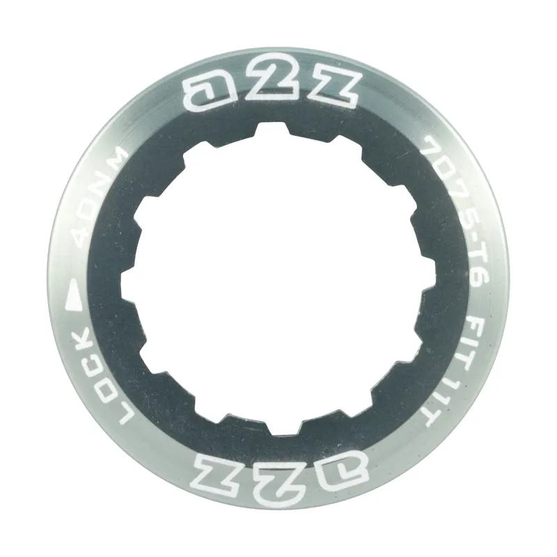 A2Z Alloy Cassette Lock Ring Grey 11T/12T