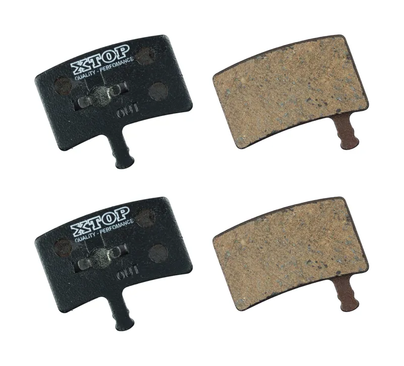 A2Z Xtop Hayes Stroker Disc Pads x2 Pairs Black Organic