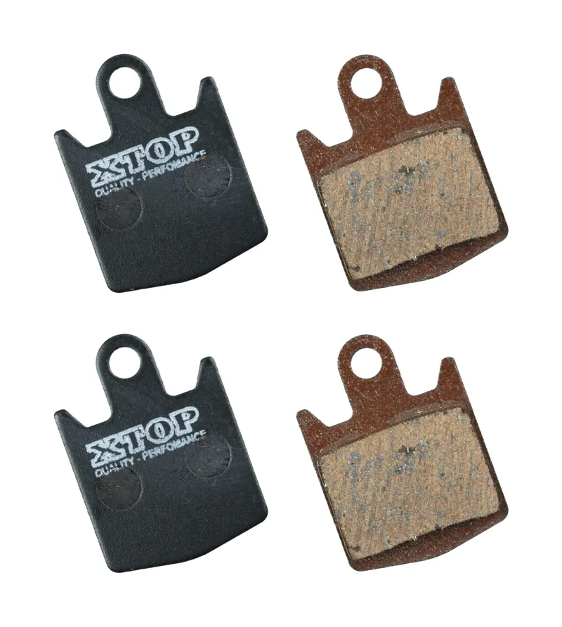 A2Z Xtop Hope M4 Disc Pads x2 Pairs Black Organic