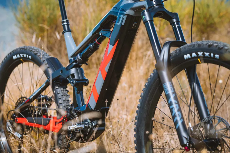 THOK TK01 Mod D MTB Complete Ebike Grey Red-2