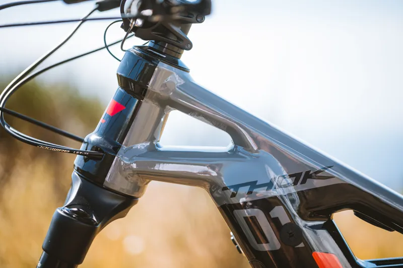 THOK TK01 Mod D MTB Complete Ebike Grey Red-8