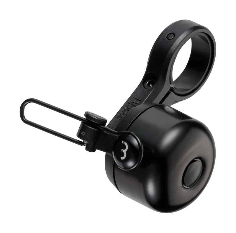 BBB ErgoSound Bike Bell 22.2 - 25.4mm Clamp Black BBB-19 -6