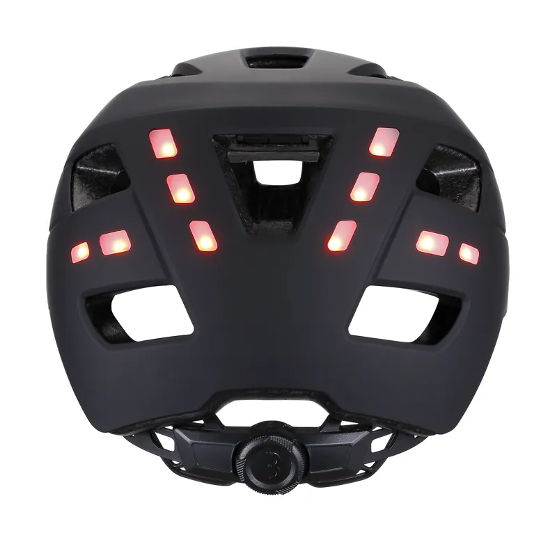 BBB District eBike/Urban Helmet With LED Light Black 54-60cm BHE-162 -2