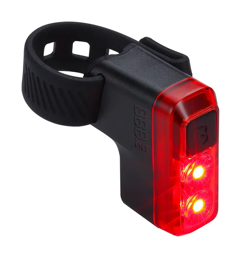 BBB Salute Rear Cycle Light Rechargeable LED Light Black BLS-145 