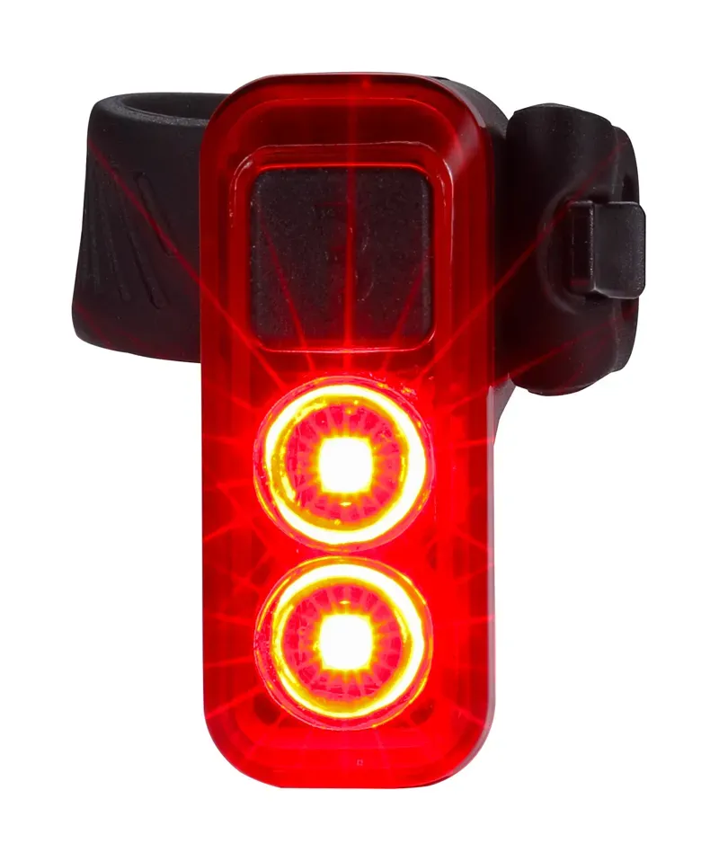 BBB Salute Rear Cycle Light Rechargeable LED Light Black BLS-145 -2