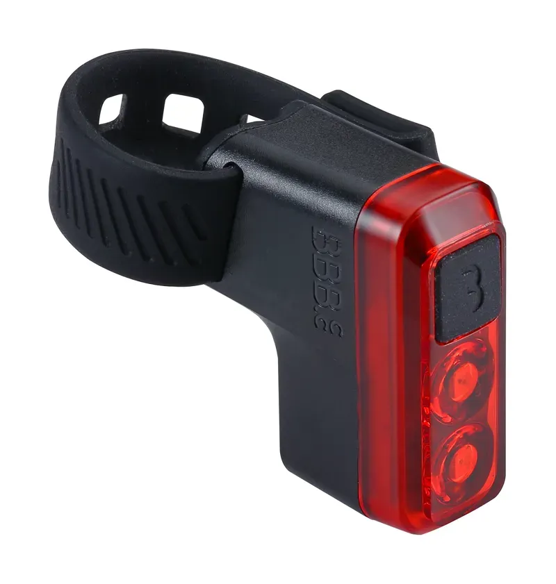 BBB Salute Rear Cycle Light Rechargeable LED Light Black BLS-145 -1