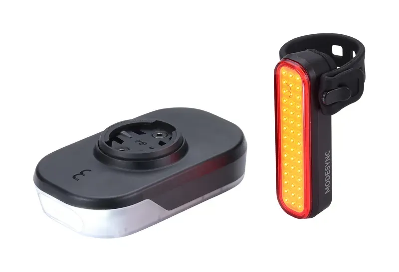 BBB Slice 600 and Signal Combo Front and Rear Light Set Garmin Wahoo Mount Black BLS- 286i