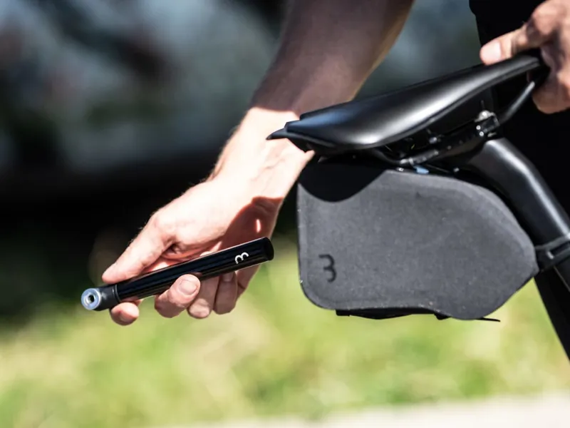 BBB SingleShot Road/Gravel Bike Mini Pump 160mm Black BMP-101-6