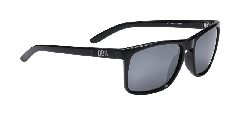 BBB Town Polarized Sunglasses Black Mirrored Lenses BSG-56-6