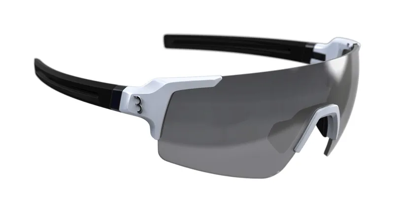 BBB FullView Sport Glasses White Smoke Lens BSG-63