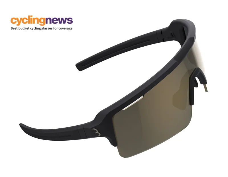 BBB Fuse Cycling Sport Glasses Black Gold Lens BSG 65