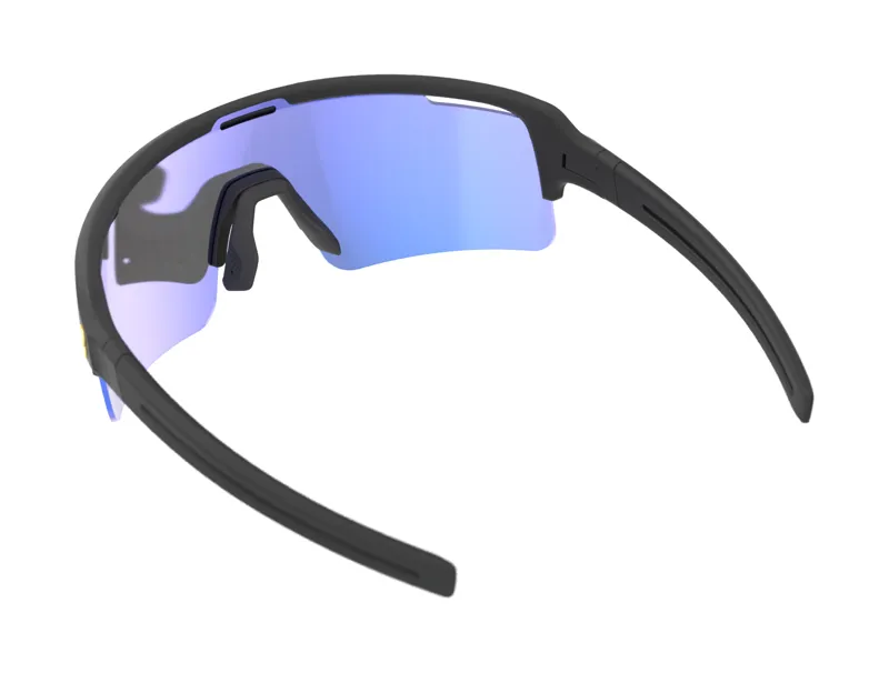 BBB Fuse Photochromic Cycling Sport Glasses Black Blue MLC Lens BSG-65PH-1