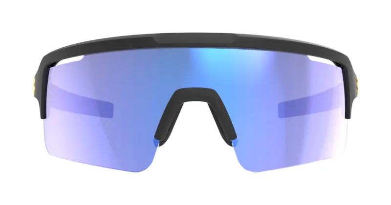 BBB Fuse Photochromic Cycling Sport Glasses Black Blue MLC Lens BSG-65PH-3