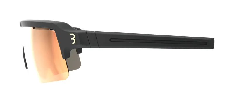 BBB Fuse Photochromic Cycling Sport Glasses Black Red MLC Lens BSG-65PH-4