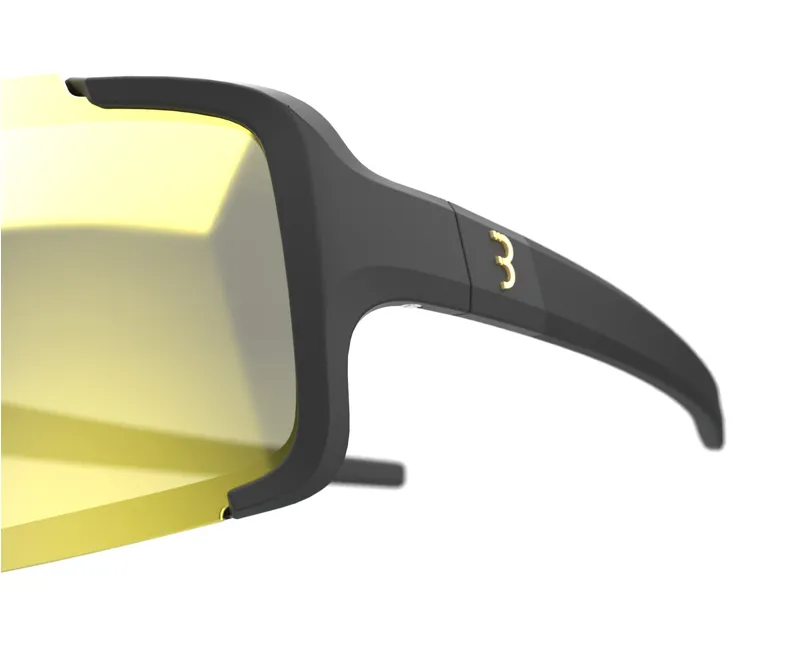 BBB Chester Photochromic Cycling Sport Glasses Black Gold MLC PH Lens BSG-69PH-4