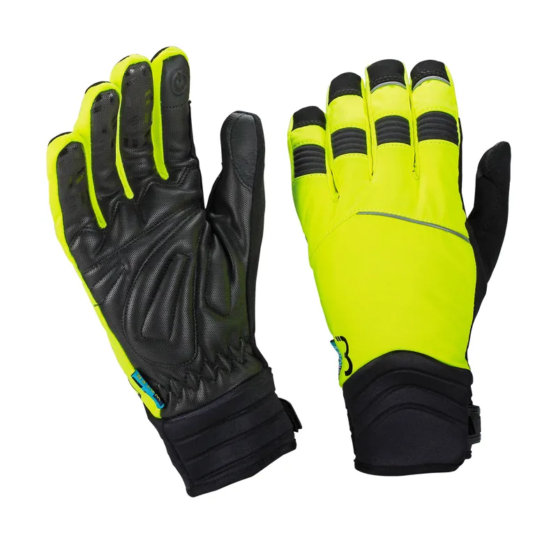 BBB WaterShield Winter Gloves Neon Yellow [BWG-32]