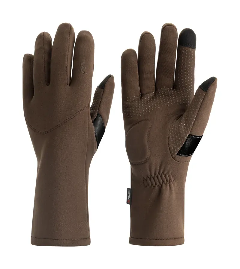 BBB Transit Polartec Winter Cycling Gloves Dark Brown BWG-51