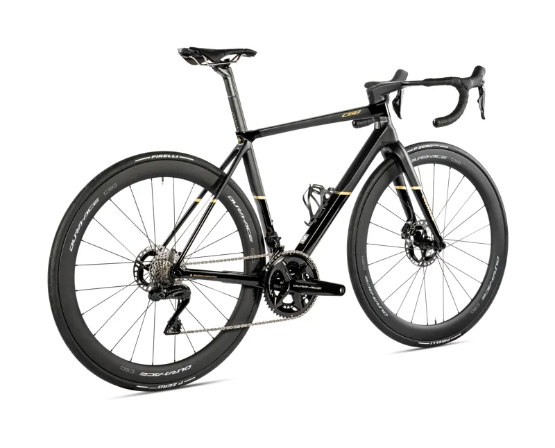 Colnago C68-Ti Disc Carbon Complete Road Bike Di2 Black Gold HTBK-2