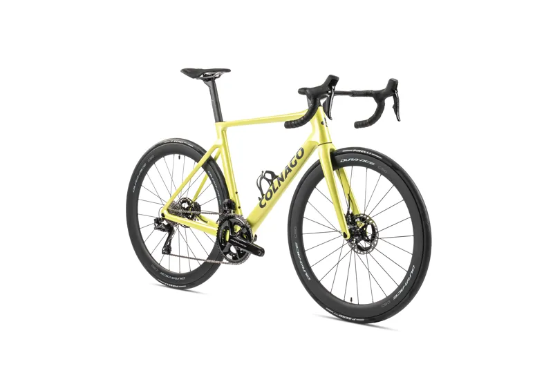 Colnago V4RS Disc 2024 Complete Carbon Road Bike Dura Ace 12 Speed Di2 Matte Lime RVLM