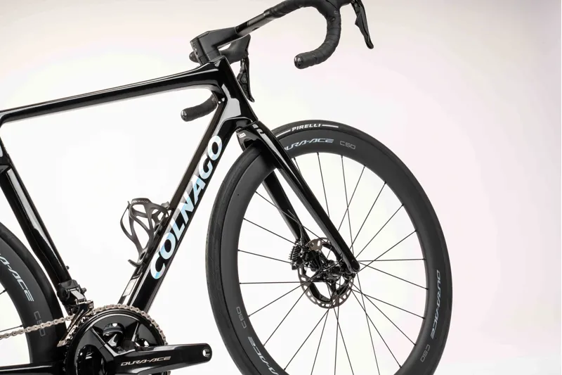 Colnago V4RS Disc 2024 Complete Carbon Road Bike With Ultegra 12 Speed Di2 Glossy Black RVBO-4