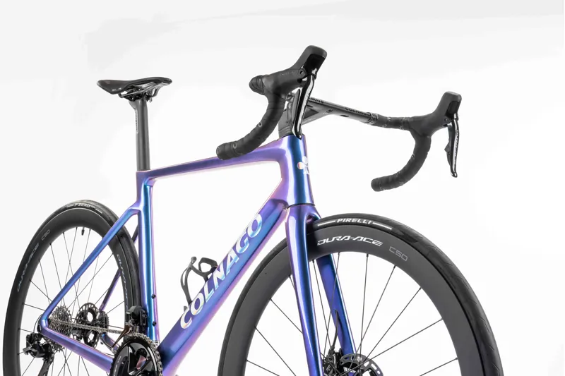 Colnago V4RS Disc 2024 Complete Carbon Road Bike With Ultegra 12 Speed Di2 Iridescent Purple RVBU-3