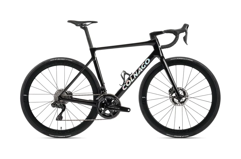 Colnago V4RS Disc 2024 Complete Carbon Road Bike With Dura Ace 12 Speed Di2 Glossy Black RVBO-1