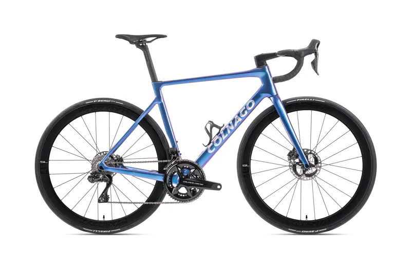 Colnago V4RS Disc 2024 Complete Carbon Road Bike With Dura Ace 12 Speed Di2 Iridescent Purple RVBU-1