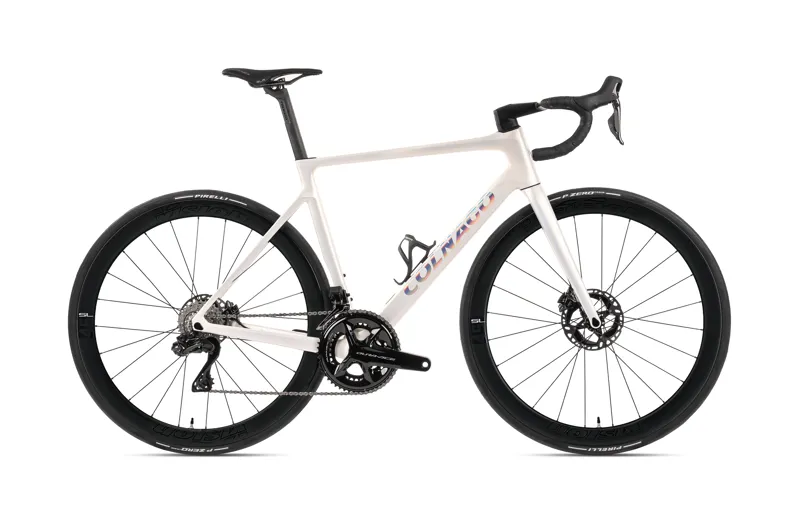 Colnago V4RS Disc 2024 Complete Carbon Road Bike Dura Ace 12 Speed Di2 Glossy White Pearl RVWO-1