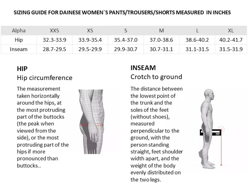 Dainese AWA BLACK Womens Soft Pants/Trousers Black Small-2