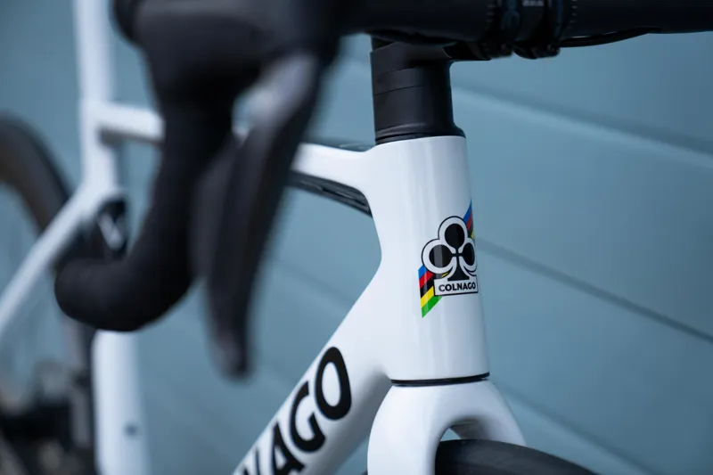 Colnago V3 Carbon Road Bike White/Black Classified Powershift Ex-Demo Size 50s-9