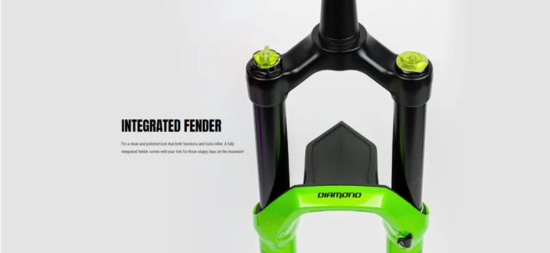 DVO Diamond D1 Boost Trail/Enduro MTB Suspension Fork 27.5 Black 170mm Travel-7