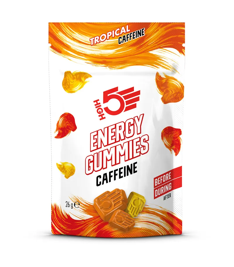 High5 Energy Gummies Caffeine x10 26g Tropical