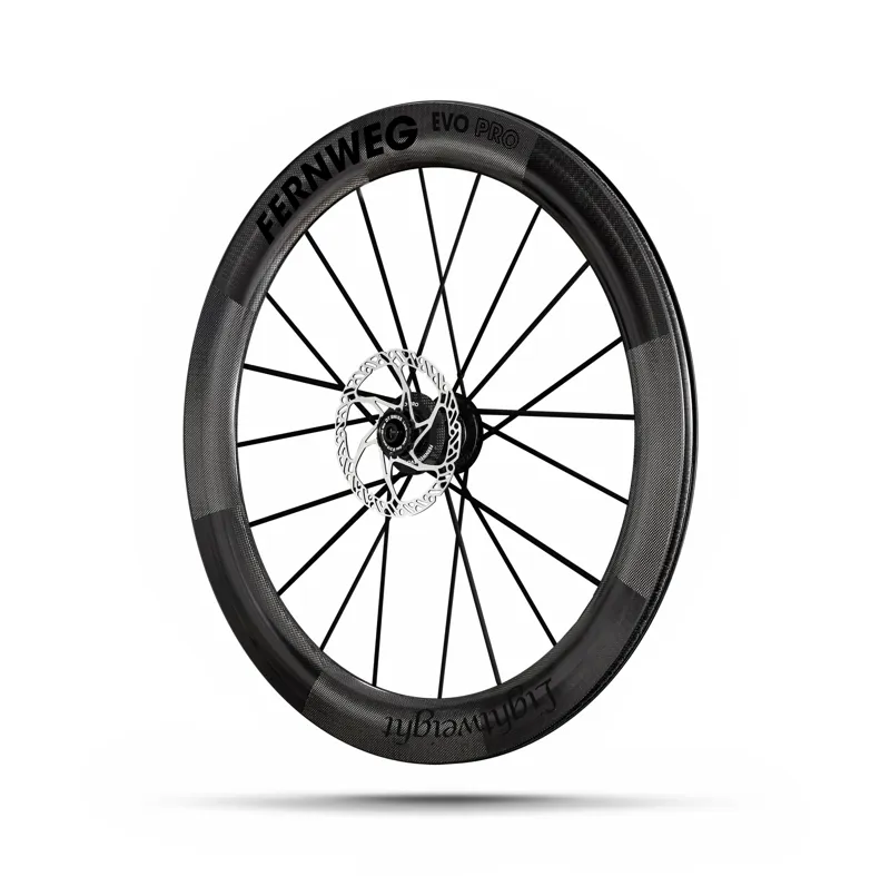 Lightweight Wheels Fernweg 63 Evo Pro SE Carbon Road Disc Brake Wheelset Tubeless Ready-3