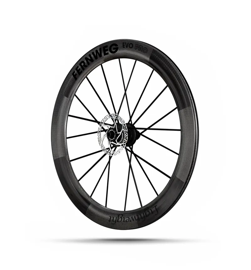Lightweight Wheels Fernweg 63 Evo Pro SE Carbon Road Disc Brake Wheelset Tubeless Ready-5